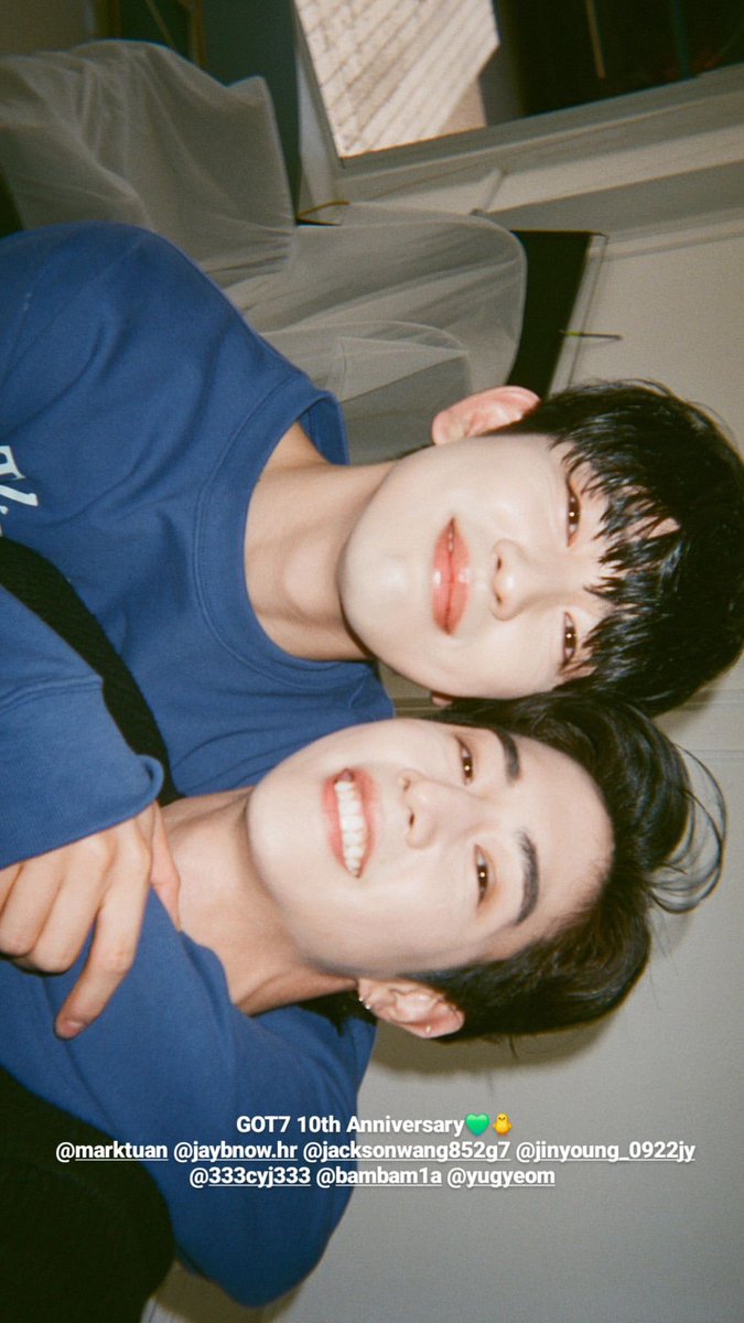 240116 <a href="/GOT7/">GOT7 (갓세븐)</a>’s IG Story Update

“GOT7 10th Anniversary💚🐥”

PAGE TEN WITH GOT7
#ADecadeWithGOT7
#갓세븐_십년째무대뿌셔
#MarkTuan #Mark #段宜恩 #마크 
<a href="/marktuan/">Mark Tuan</a> <a href="/DNAmngmnt/">Mark Tuan Official</a> 
#Jinyoung #진영 @jinyoung <a href="/jinyoung0922_jp/">JINYOUNG JAPAN OFFICIAL</a>
#GOT7 #갓세븐 #IGOT7
