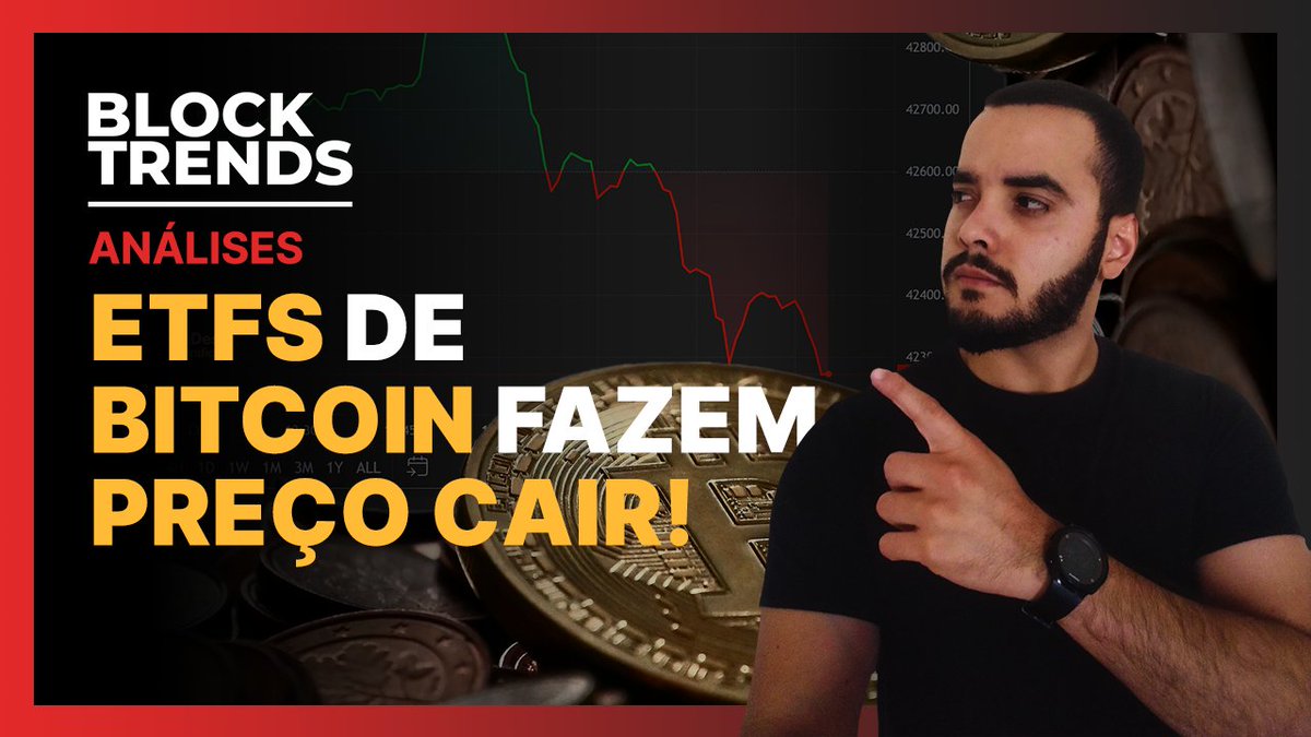 BlockTrendsBR's tweet image. 🚨ETFs de Bitcoin são APROVADOS e PREÇO DESABA. É hora de VENDER? 👀

Confira nosso mais recente vídeo de análise!

Assista agora 👇
🔗youtube.com/watch?v=c_GJD3…

😉Não esqueça de deixar seu like e se inscrever em nosso canal!