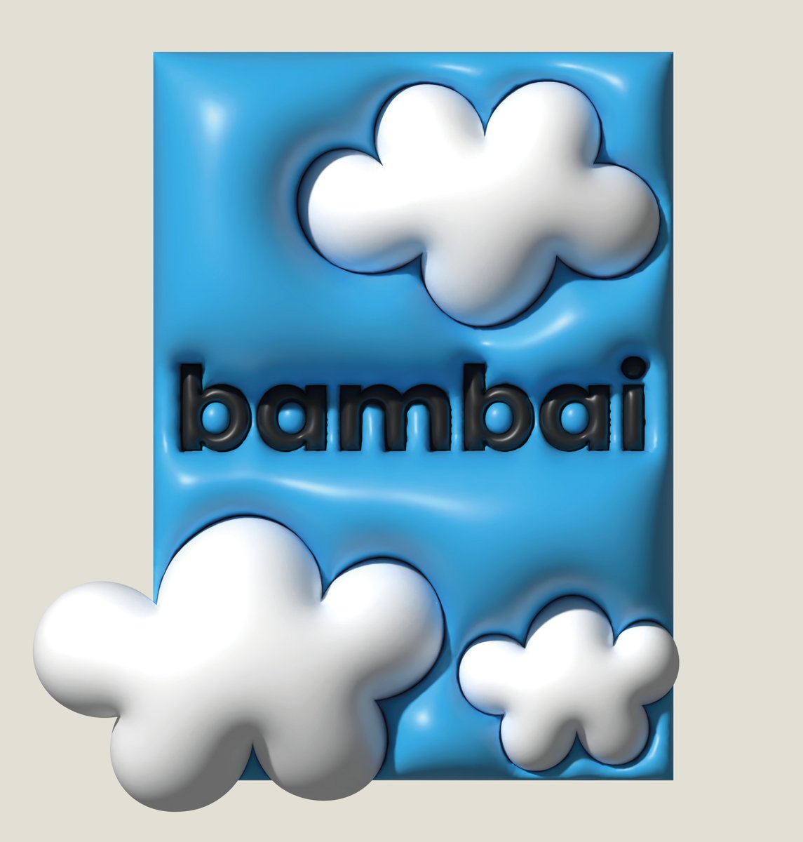 Puede que hoy sea el día más triste del año. Pero Bambai lo convierte en feliz porque es su color favorito #BlueMonday 💙💙💙