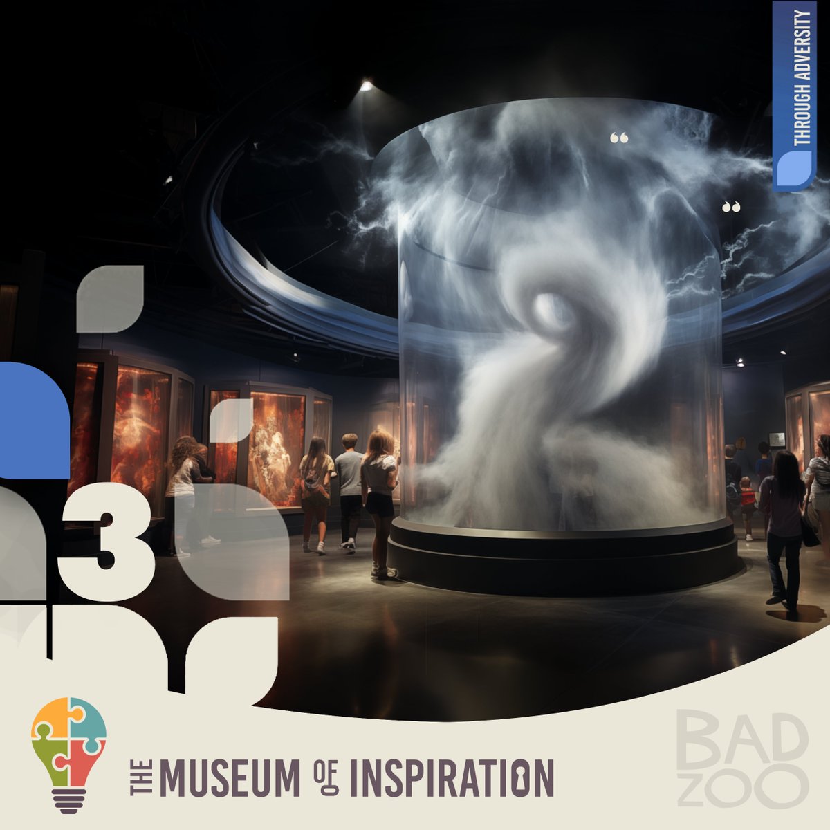 The MUSEUM OF INSPIRATION:

An exhibition dedicated to the creative process and exploring where ideas come from. 

#design #experience #exhibition #themeparks #themedattraction #concept #boutique #visualart #ideas #zoo #museum #ai #aicrafted