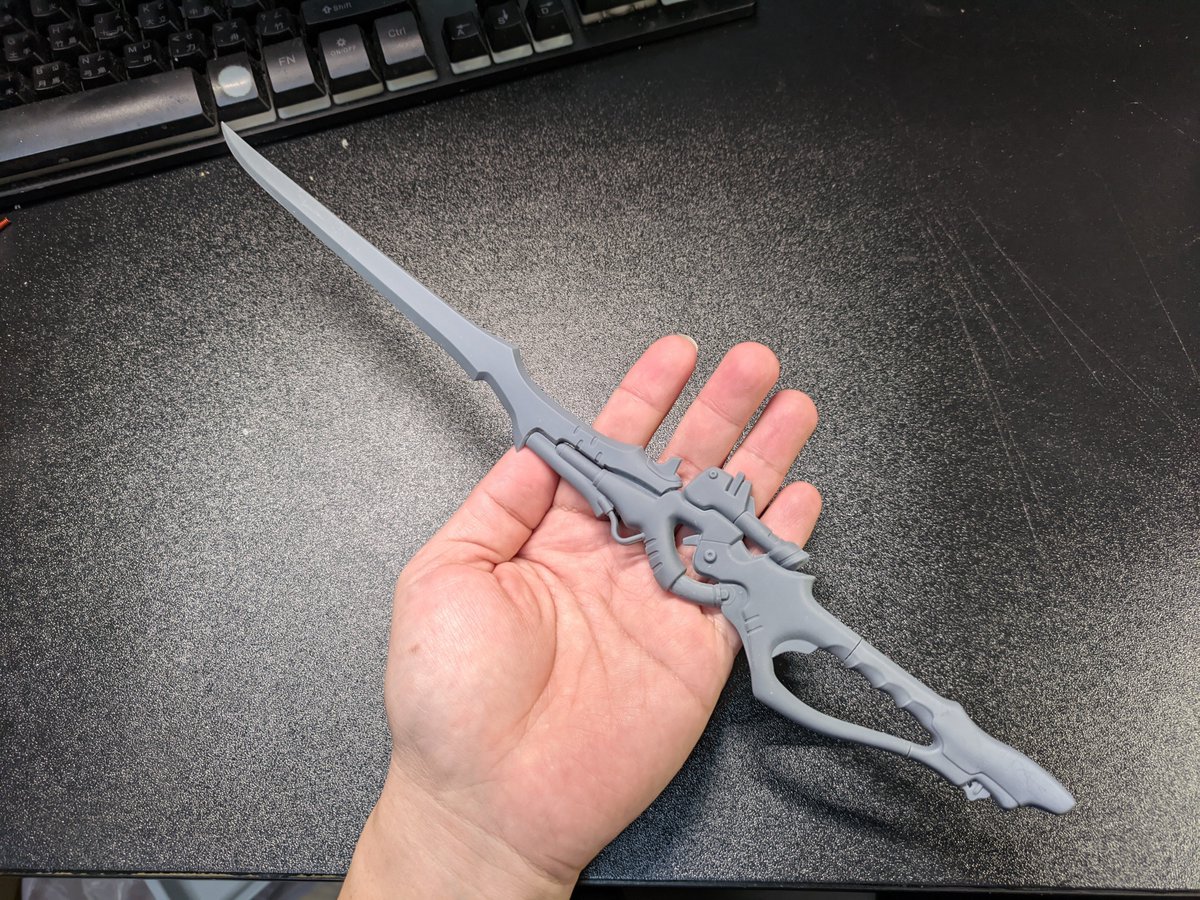 Arkey929's tweet photo. 1:4 Type-4O Blade STL on sale
https://t.co/xPmm5jXqJ9

Pre-Supported
https://t.co/CdmQhHMcZM

#NieR
#NierAutomata
#Type4Oblade https://t.co/2KPZxYGo1F