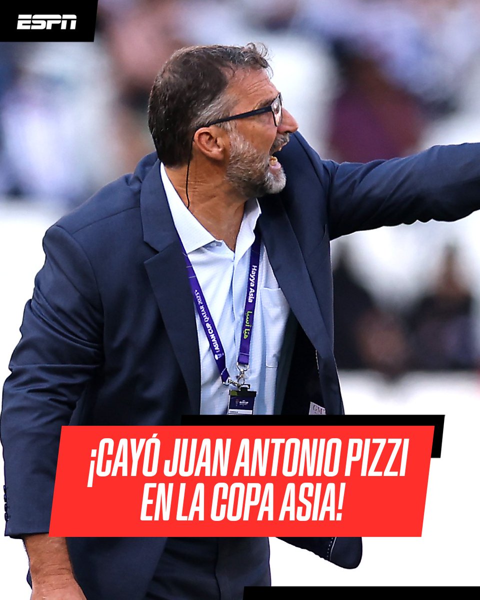 ESPNArgentina's tweet photo. 🏆 PERDIÓ EL EQUIPO DE JUAN ANTONIO 

🇧🇭 #Baréin, con Pizzi🇦🇷 como DT, cayó 3-1 ante la #CoreDelSur🇰🇷 de Heung-Min Son en el inicio de la #AFCAsianCup. Tercera derrota consecutiva para la Selección del ex DT de Chile. https://t.co/CTyhU2MxsY