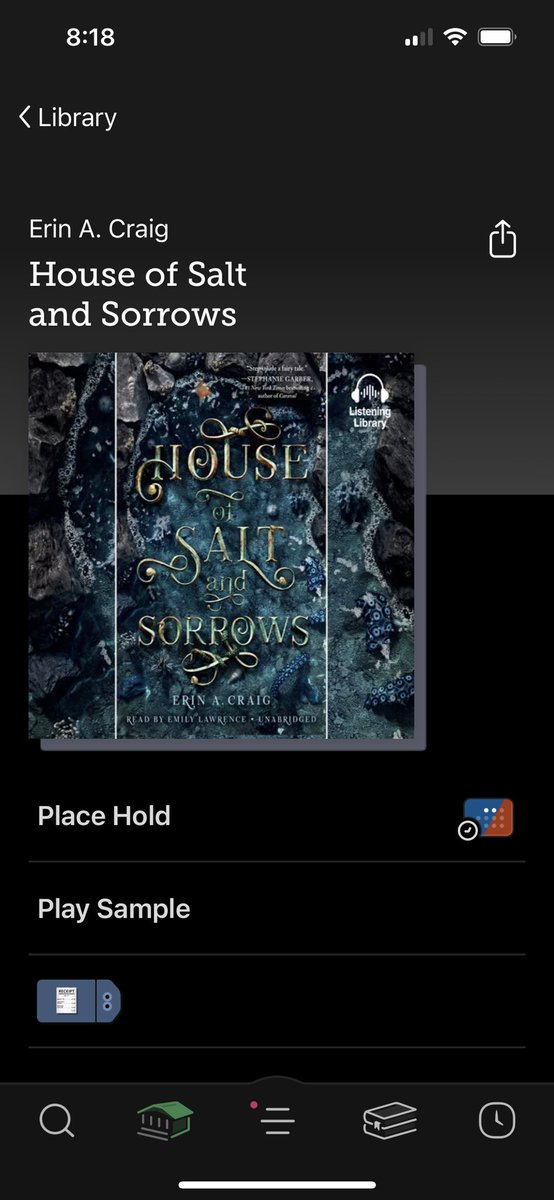 kencrossing22's tweet photo. 2. House of Salt and Sorrows (audio) https://t.co/oIFIF3P7BH