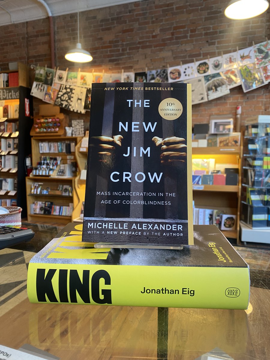 Remembering and honoring MLK Jr.. For those lucky to see Michelle Alexander give Michigan's keynote, we're open today, so please stop by afterwards!