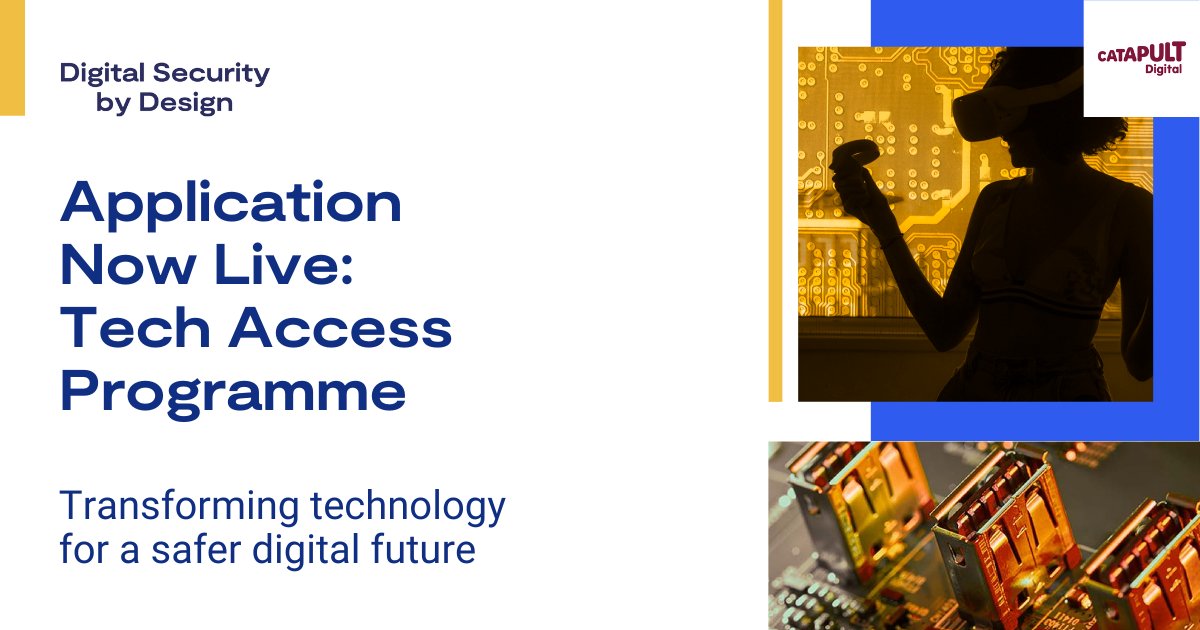 DSbDTech's tweet photo. 🥁 Applications for the @DSbDTech Access programme are now live.📉 Learn more on how @DSbDTech can enhance your #cyberresilience
✍️ Apply now to investigate how the #DSbDtechnology can help prevent common memory-safety issues in C/C++
https://t.co/XQtvlw5d4h https://t.co/bBXCZGCLa3