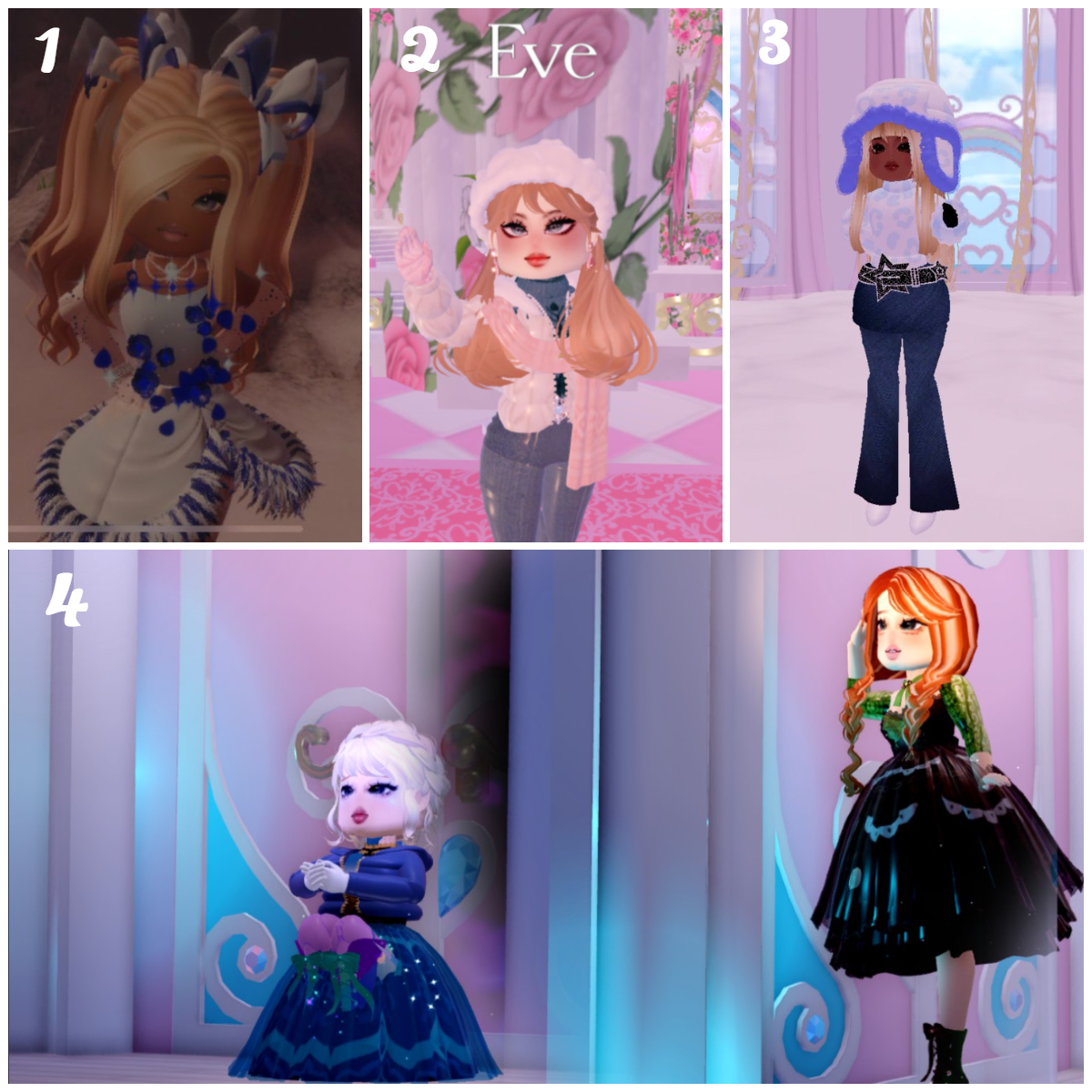 Kimidacookie's tweet photo. ~~ Avatar Elimination ~~          
~Round 1~                    

~Theme:   Do you want to build a Snowman?☃️              

- Please vote OUT 3 Outfits!    
- Contestants can vote 1 Outfit!    
- NO CHEATING  

~Good Luck! https://t.co/DltkaYS48f