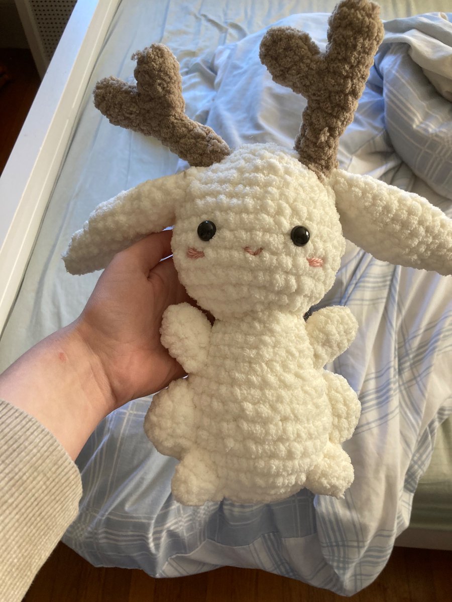 The biggest stuffed animal I’ve made so far!