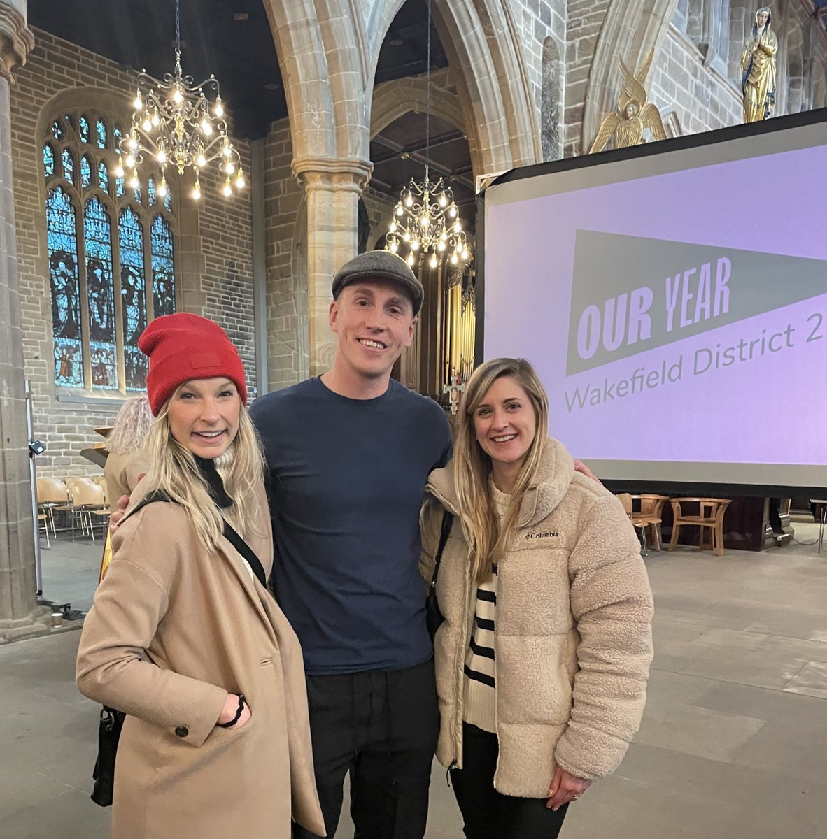 AberfieldPR's tweet photo. Great weekend supporting Wakefield Council’s official launch of @OurYear2024. The celebrations began with 24 events across the district and headliner @YorkshireProse at @WakeCathedral.

With loads to come throughout 2024, this won’t be the last you’ll hear of #OurYear! https://t.co/OrNKe8z9OS
