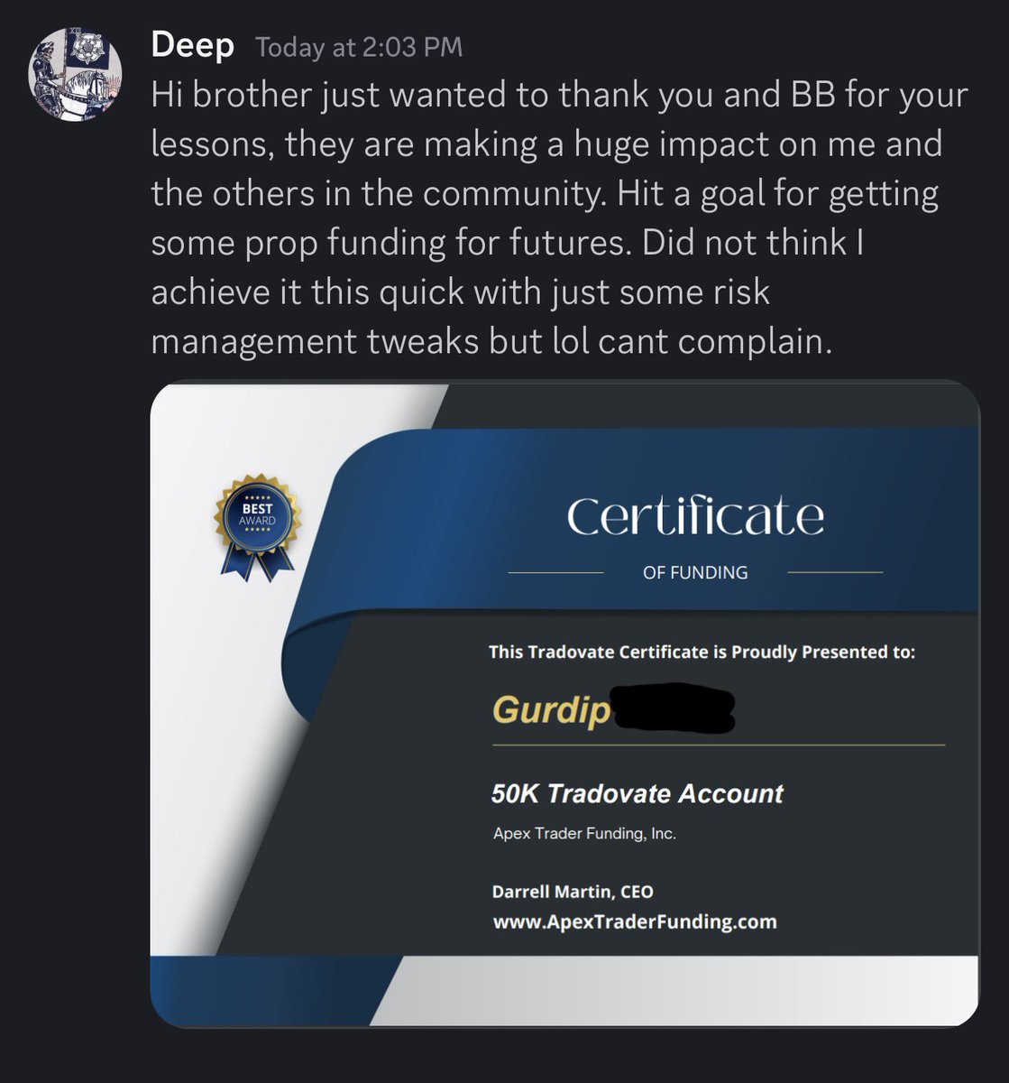 BuellerTrading's tweet photo. MY REASON WHY - and I’m not one those people on here saying I’m right about everything. I’m not. But I do give people structure and stability with my routine and strategy! All credit to DEEP for his hard work ! $50k account✅ @DeeperTrades https://t.co/IuEKp4nBXw