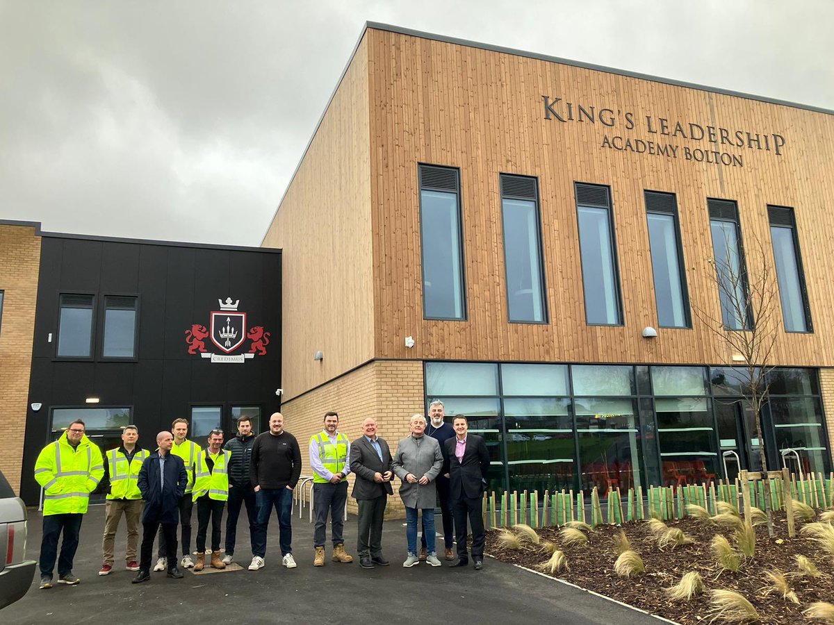 An exciting start to the new term here at King's Leadership Academy Bolton as our staff and students moved into our new school building in Great Lever. Read more here: bit.ly/4aQU8BX