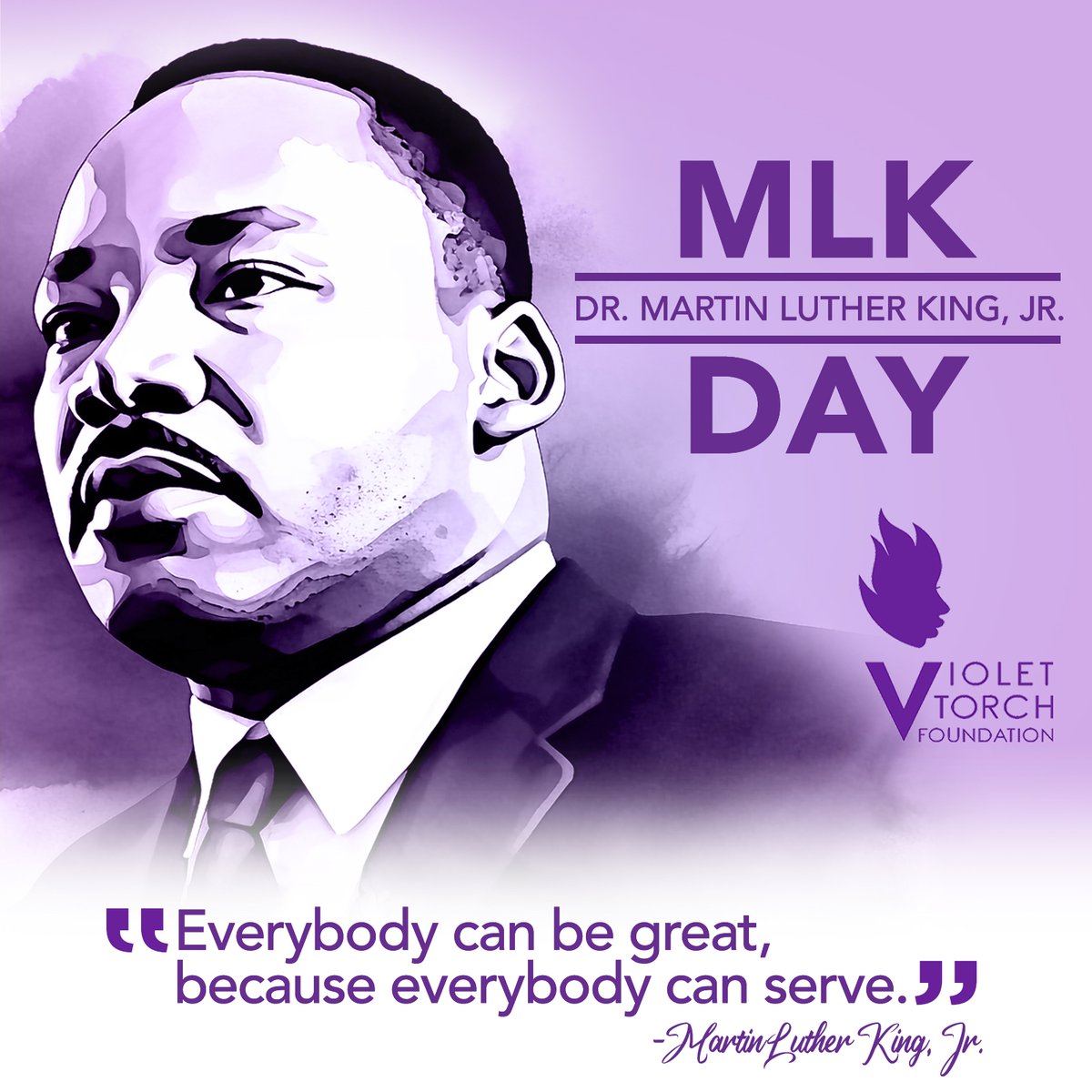 VioletTorch's tweet photo. Today we pause to honor Dr. Martin Luther King, Jr. for his leadership, his service, and his sacrifice. https://t.co/HjCDI655yr