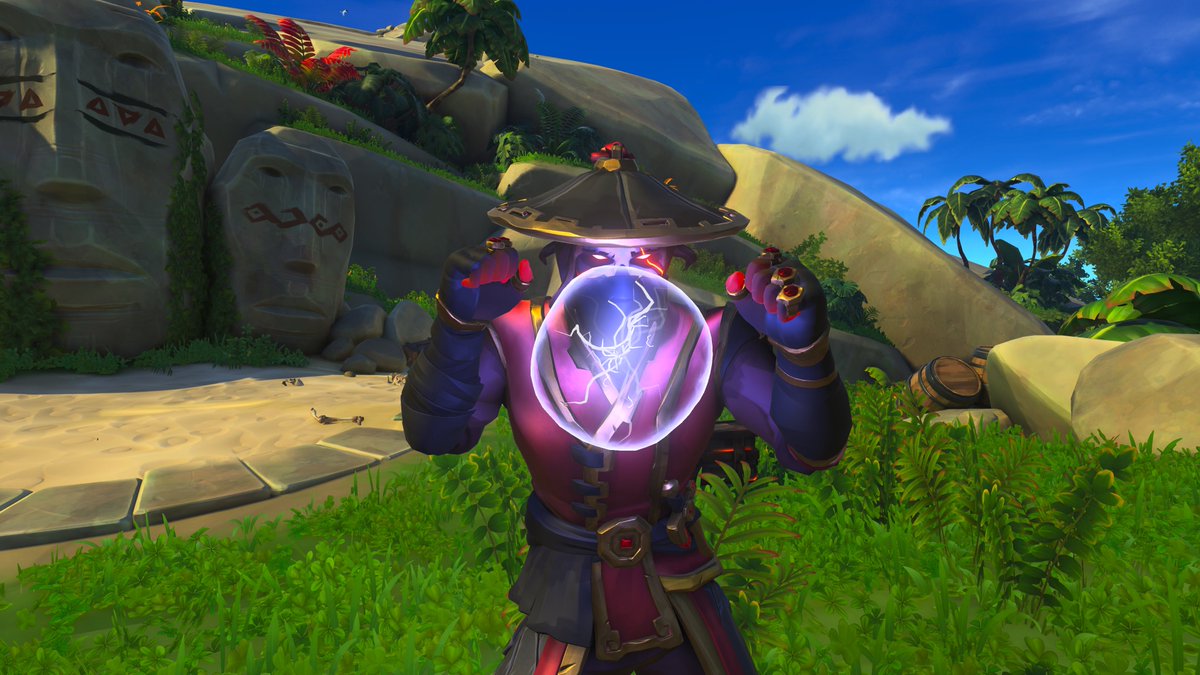 Mortal Combat’s Raiden cosplay with his energy included. 🍻

#SoTShot Contest Theme: Cosplay Corsairs

<a href="/SeaOfThieves/">Sea of Thieves</a> #SeaOfThieves