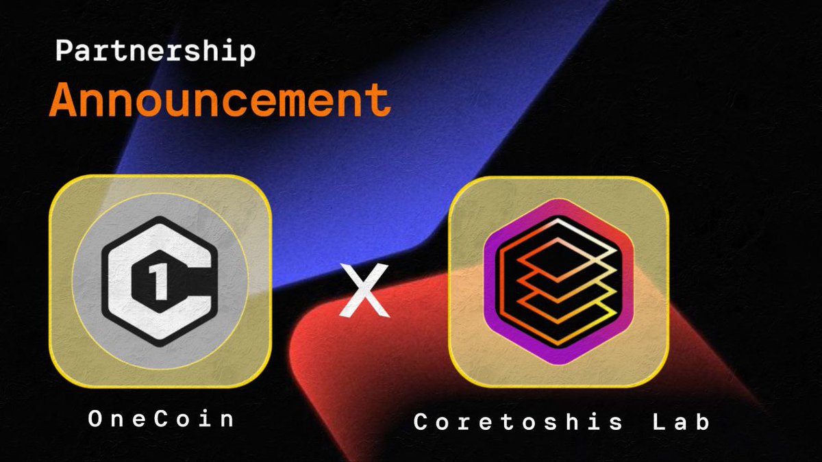 OneCoinOC's tweet photo. Big news, #OneCoinFam! We're thrilled to announce a partnership with @Coretoshis_Org! This collab is gonna be , paving the way for lambo-worthy gains and even more exciting partnerships to come. Buckle up, #OneCoin is about to skyrocket! Join the ride: https://t.co/jP94bG8Hz4 https://t.co/zf9DqpS2LB