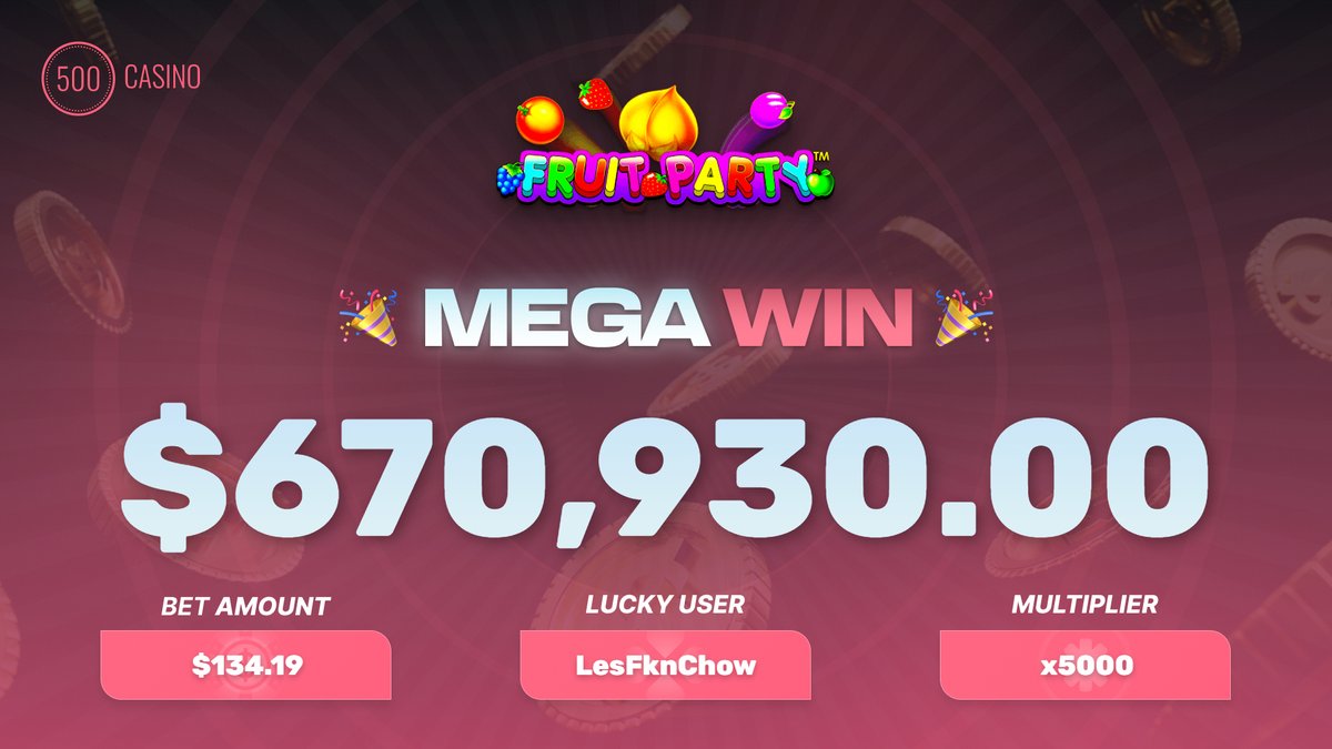 500 Casino tweet media