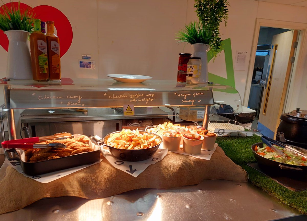 StAnnesAcademy's tweet photo. We're embracing 'Veganuary' here at St Anne's this month with various vegan delights being served up on a daily basis alongside our regular menu. #Veganuary2024 #meatfree @SchoolCatering @CranmerTrust https://t.co/rn1tkK2NCa