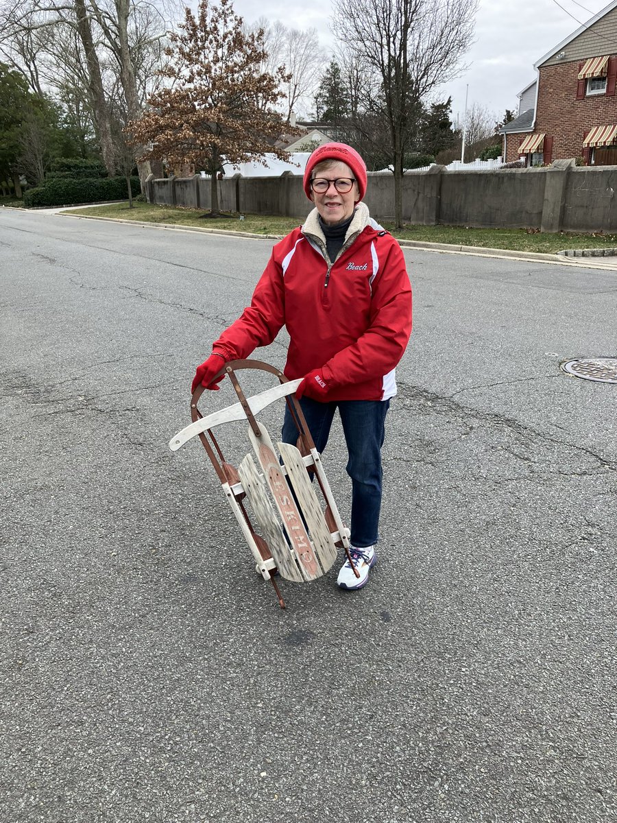 I have the sled out ..now just need SNOW❄️❄️❄️
Let’Go!@ptbeachsuper <a href="/AntrimSchool/">Tara Weber</a>
