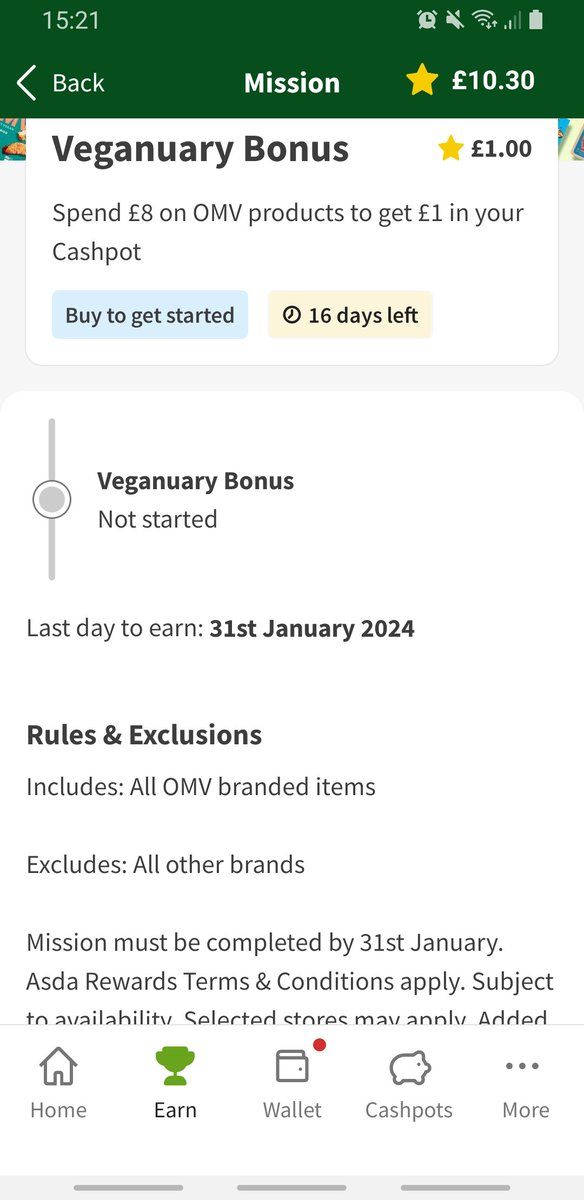 n3ttybt's tweet photo. @AsdaServiceTeam on the appointment have an omv bonus, however I purchased 2 boxes of omv brownies from the ashton under lyne branch. Scanned the app, yet they didn't count towards the bonus. It doesn't show any exclusions to the reward. https://t.co/Q9gbemRESc