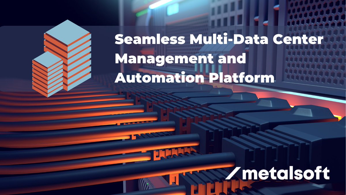 MetalSoftCloud's tweet photo. Operating bare metal at scale often involves managing multiple data centers, and MetalSoft's powerful platform provides a single pane of glass for seamless end-to-end #automation of all data centers and equipment.
#MetalSoft #MultiDataCenter https://t.co/neYlEmxBTR