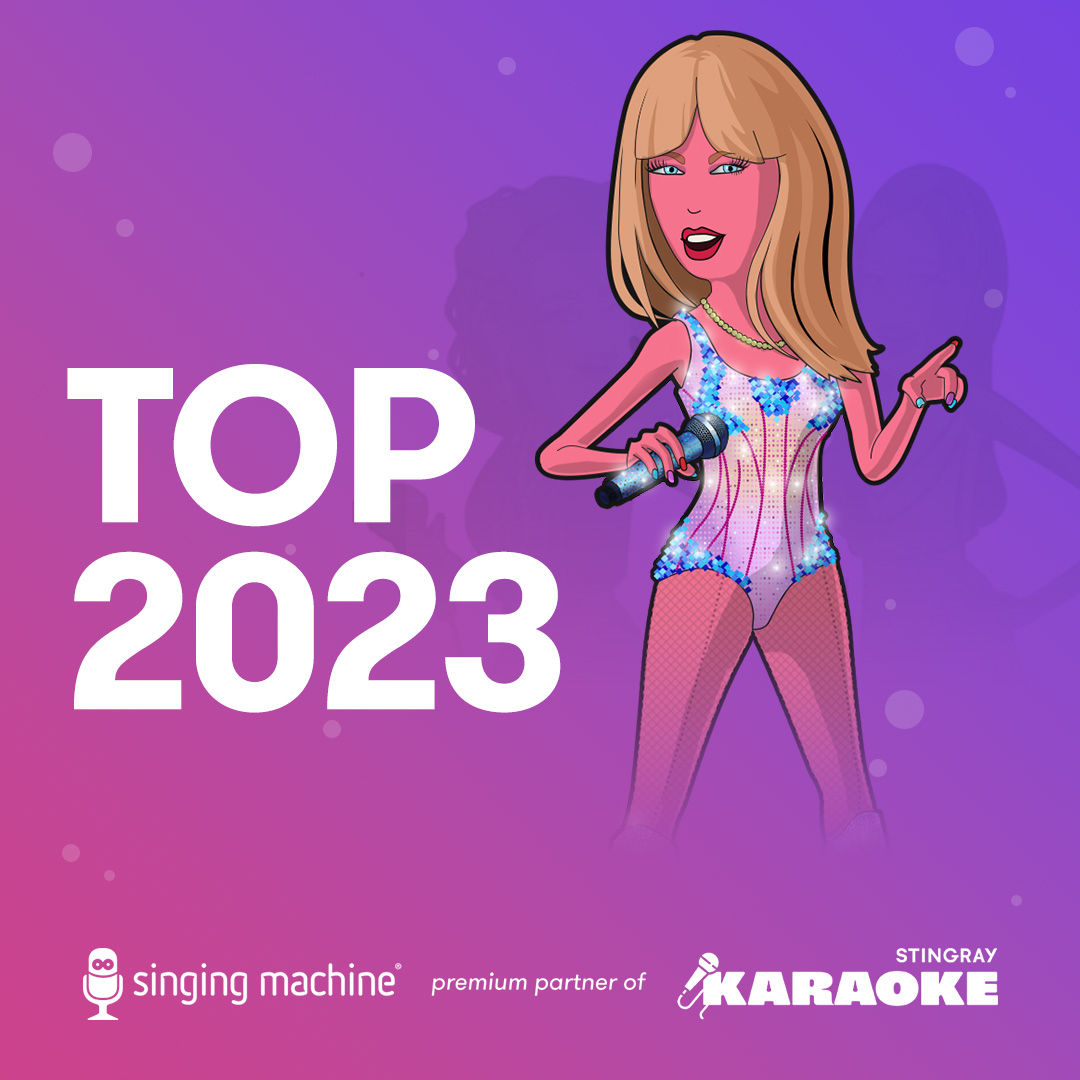 Look back on 2023 with the year's top trending hits on Singing Machine. Sing the Top 2023 Party Mix featuring @taylorswift13, @MileyCyrus & more! Start singing here🎤 sting.ly/3Hi64z5