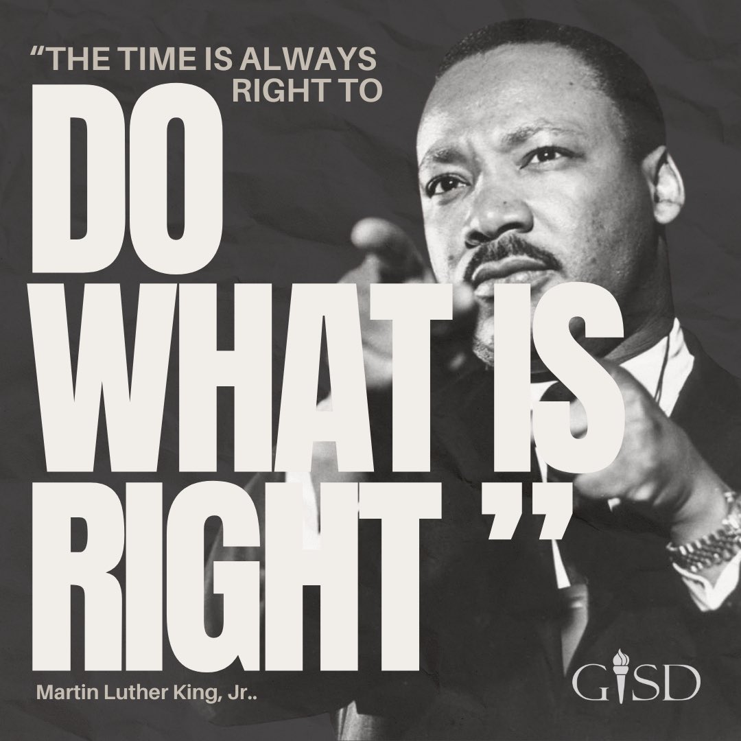 Today, we honor Dr. Martin Luther King Jr. and remember his message of peace, as well as his dedication to achieving equality for people of all colors.