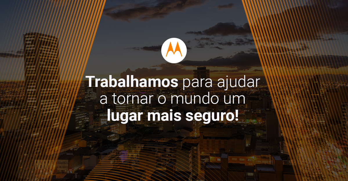 Nossa missão é criar e conectar tecnologias inovadoras para proteger pessoas, propriedades e lugares.👮👦🚒👩⚕. 

#MotorolaSolutions #MotorolaSolutionsBrasil #CriandoParaMaisSegurança #SolvingForSafer