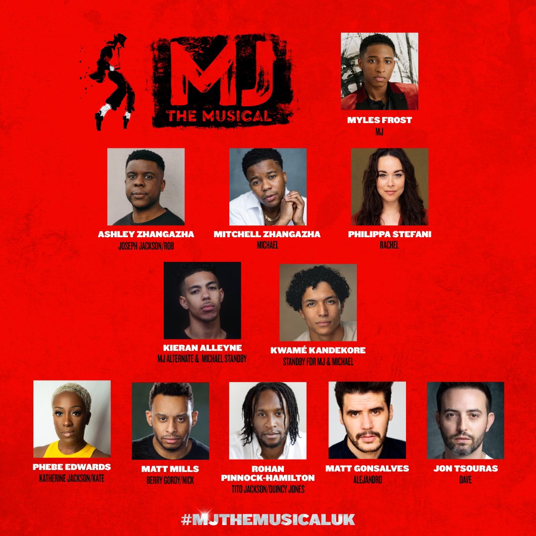 MJ the Musical UK tweet media
