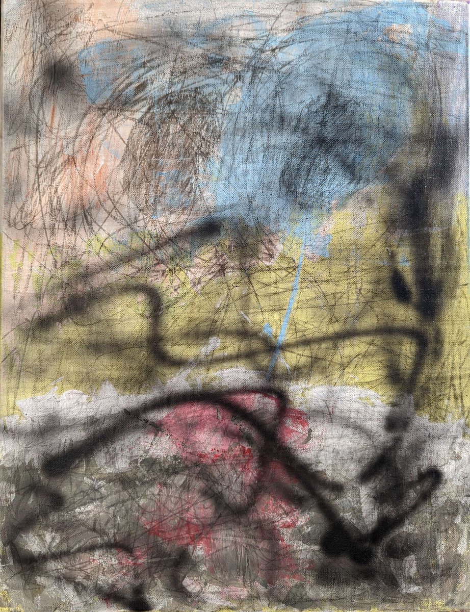Peanug420's tweet photo. Bob (2022)
mixed medium, 14x18 canvas

collected by @giogavino for ◎33 ($3,091) via OTC

thank you Gio for believing in me along with supporting my vision. when I created Bob I had no intentions or plans on minting the piece, but I'm grateful he has found a proper home. this is my first physical art sale to date -- so i cannot thank you enough brother!

Bob is part of my Life Goes On series. where the NFT serves as a digital certification of ownership, over the physical work.