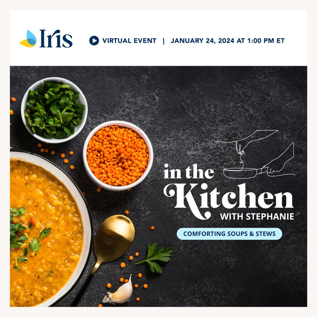 Secure your spot for our virtual event on Wed., Jan. 24 - 1 PM ET. Enjoy a cooking demo, expert tips, &amp; recipes that will transform your mealtime experience during cancer. Register for our complimentary event that prioritizes both taste &amp; nutrition. buff.ly/3SkpppJ🍲📷👩‍🍳
