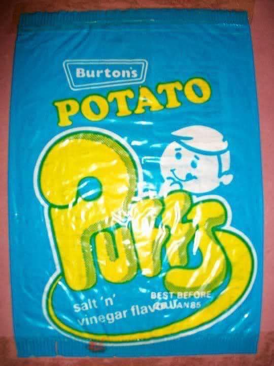 @MartinSLewis #bringemback 
Salt & Vinegar Burtons Potato Puffs