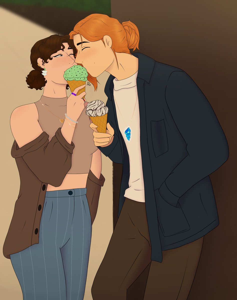 Bubblepuff10's tweet photo. Ice cream date 🩵🍨🤎
(Haley def took this photo btw)
#StardewValley #sdvoc #sdvelliott https://t.co/s3Hu8V24gu