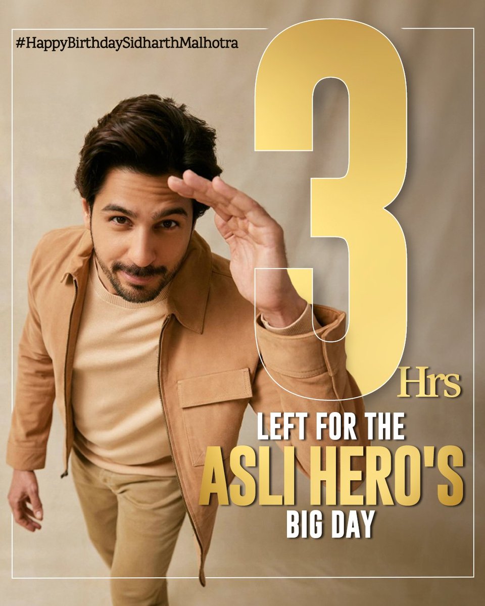 Team_SidharthM's tweet photo. We can't wait to celebrate #DilliKaLaunda @SidMalhotra's Big day ❤️

 #HappyBirthdaySidharthMalhotra https://t.co/AzysREadE7