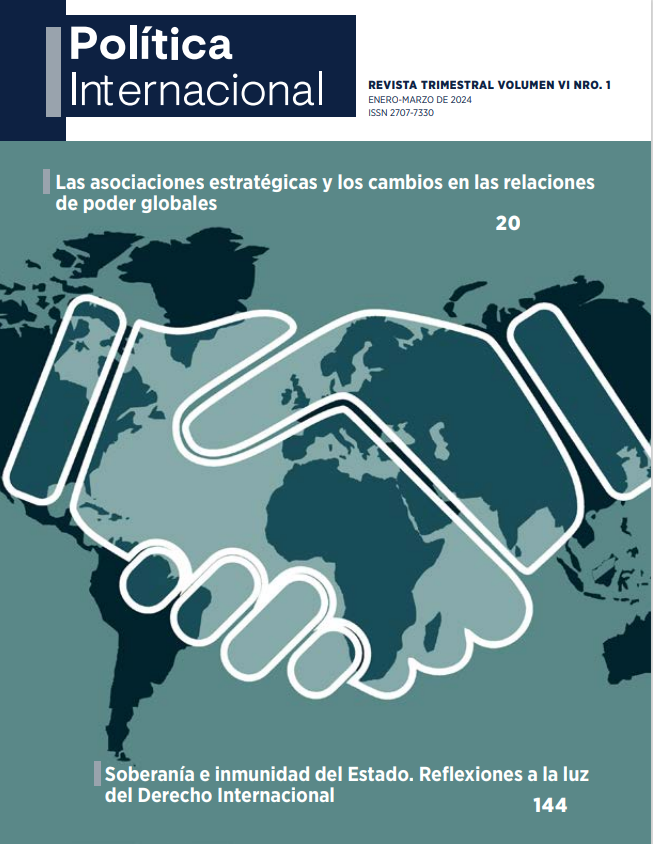 📢 ¡Disponible el nuevo Volumen VI, Número 1 de 2024 (enero-marzo) de la revista de Política Internacional, editado y publicado por @ISRICuba!

📌📖 Les invitamos a leer, descargar y compartir en #accesoabierto la nueva edición, disponible en: rpi.isri.cu/rpi/index

👇🧵