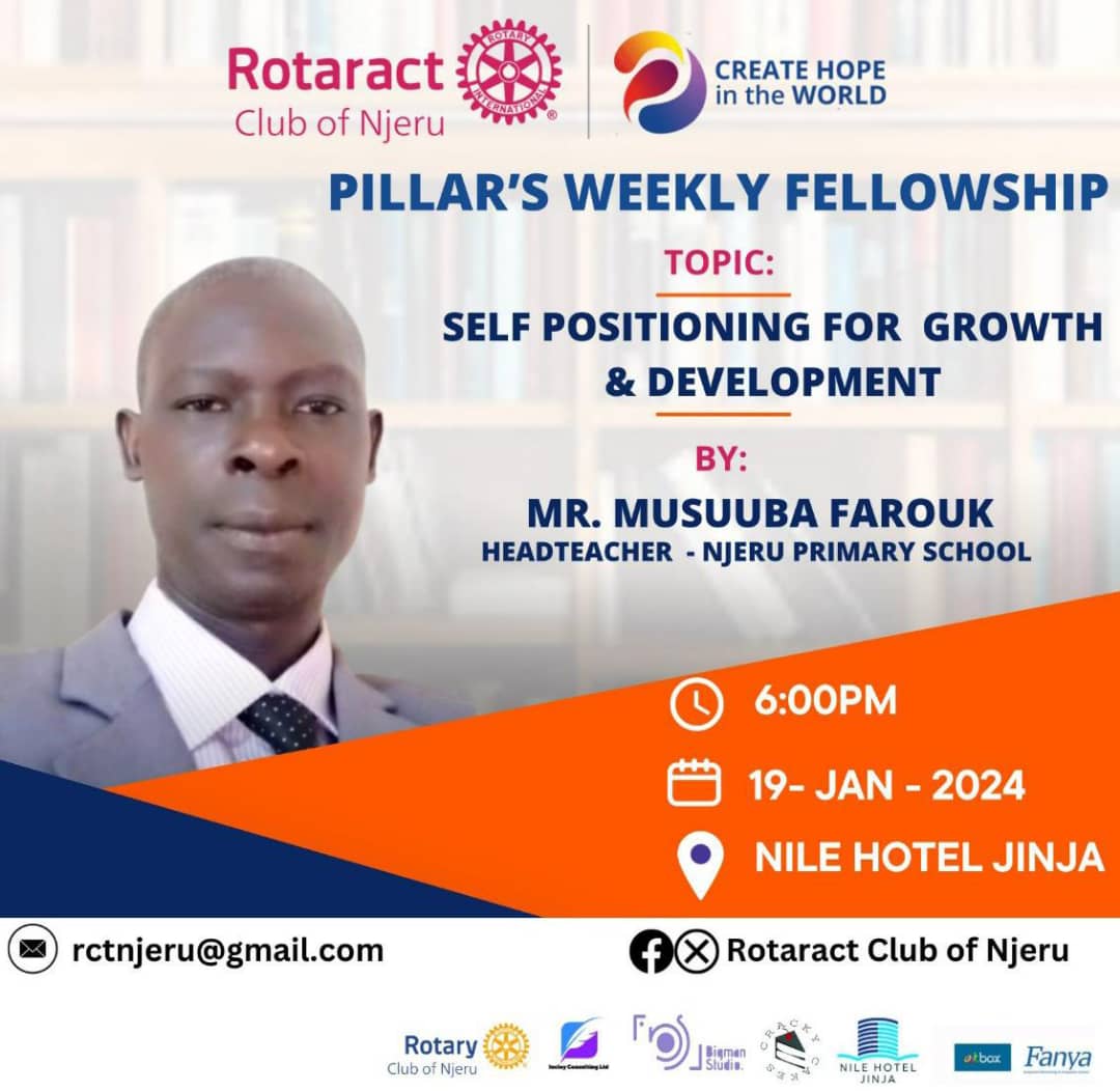 Catch up with us this Friday as we demystify the concept of Personal Growth and Development through self positioning.