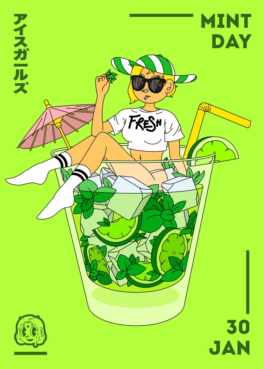 IceGirlzNFT's tweet photo. 💚❄️ MINT DETAILS ❄️💚

❄️ Mint day = 30 January
❄️ Totaly supply = 9.999 Ice Girlz 
❄️ Public price = 10 Matic 
❄️ OG/WL price = 8 Matic (Max 2 mints each) 

Much love Icy Fam 💚 https://t.co/jDMQiJCnqm