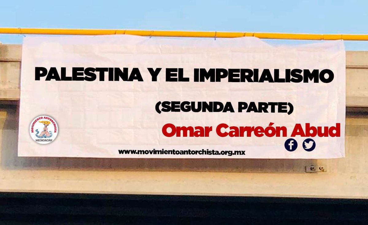 OmarCarreonAbud's tweet photo. Buenos días, te invito a leer mi #Opinión semanal:   
"Palestina y el imperialismo (Segunda parte)"✍️   

 Encuéntralo  completo en: 👇 
https://t.co/KrdV2sOM3h

 Y también en: 👇
https://t.co/aLk58gqREc https://t.co/UKAdyiNO73