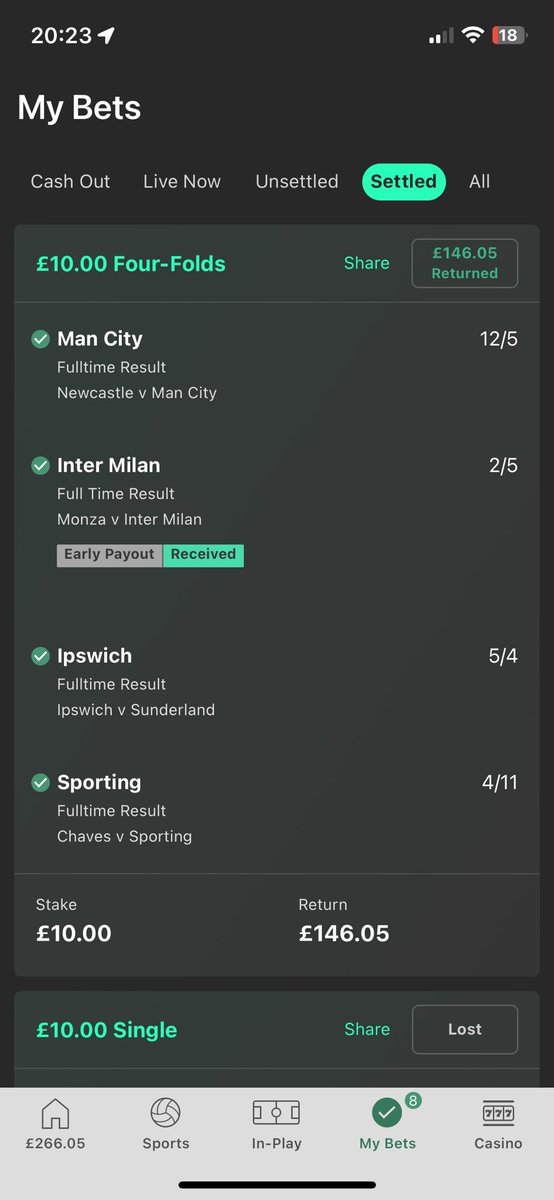 DaHighLife36's tweet photo. Good couple wins from this weekend alone, 7 bets won and 3/4 one aways. 
LINK FOR GROUP 👇 

https://t.co/T2JOUWAb4Z

#LOSSESnWINNINGS https://t.co/dMpofrVnzl
