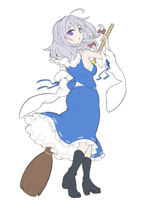 ついでにボツ供養腋と尻が描きたくてつい 