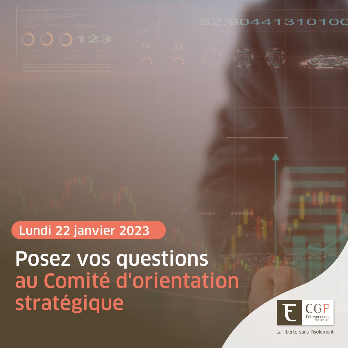 #COS 👩‍💼| Le Comité d'Orientation Stratégique se tiendra la semaine prochaine, le 22 janvier.

N’hésitez pas à revenir vers les membres du COS pour tout sujet que vous souhaiteriez voir aborder.

#Groupement