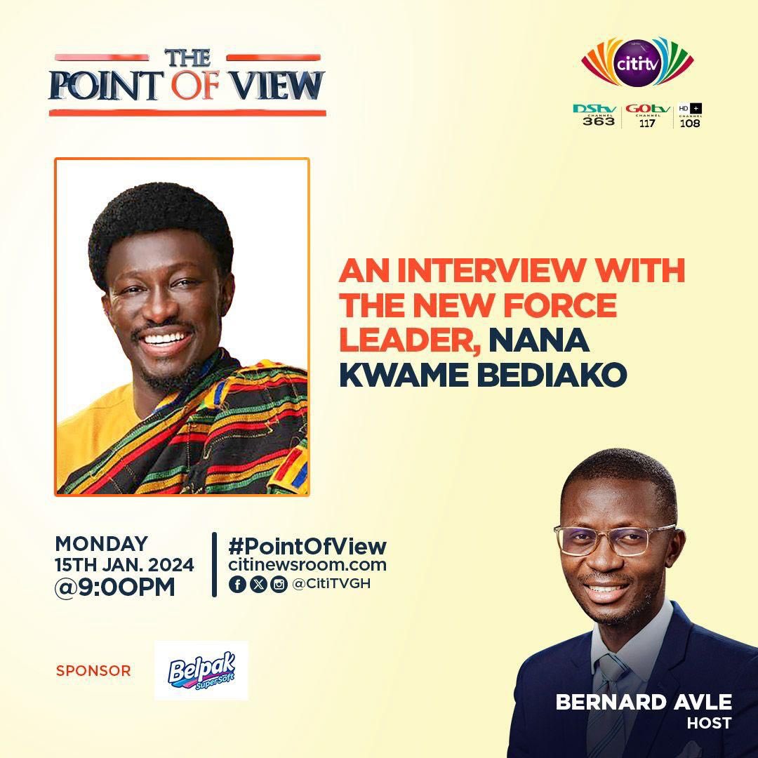 iamfreedom's tweet photo. I’ll be on @CitiTVGH tonight at 9:00PM. Do well to tune in. https://t.co/Xn3N4ytAX2