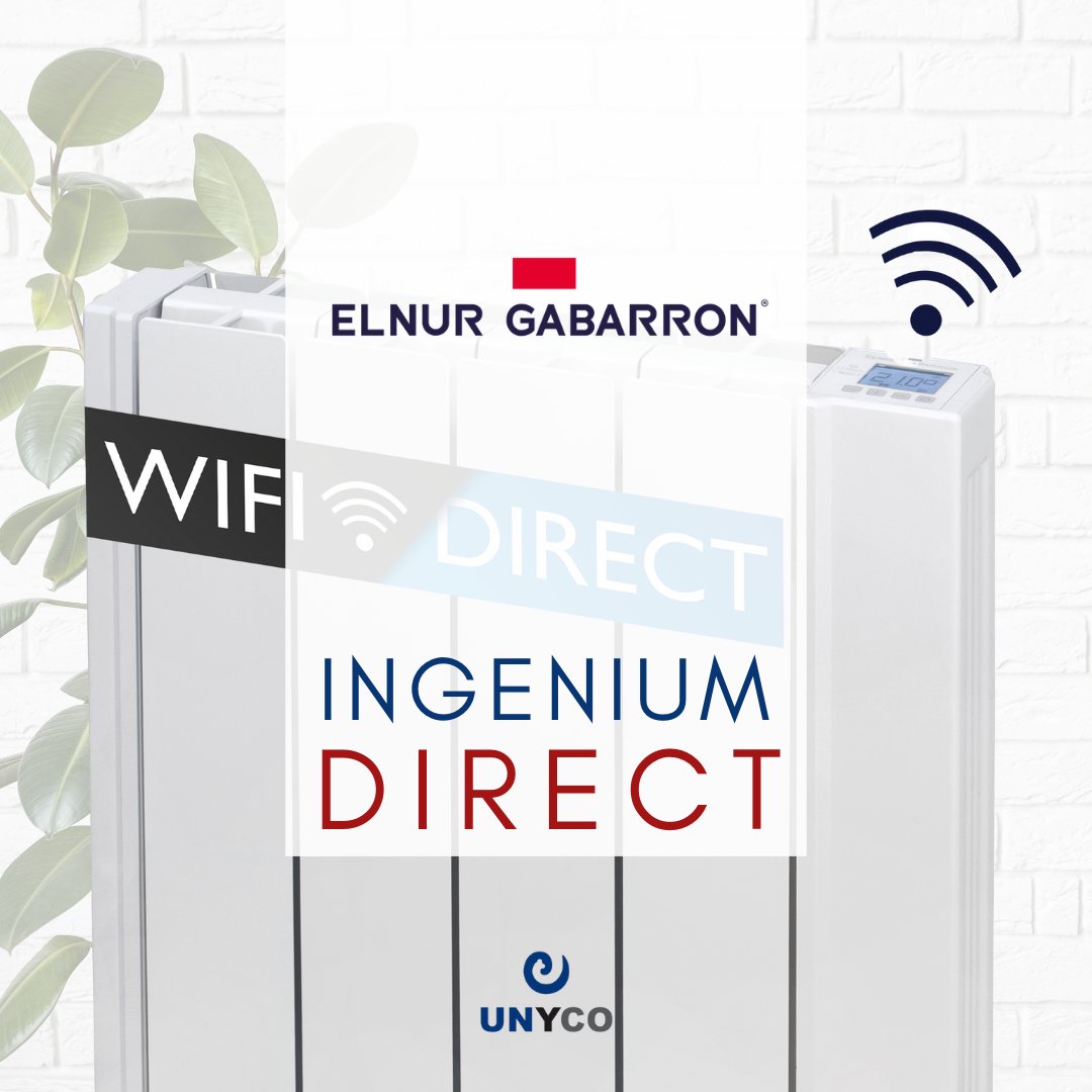 Unyco_es's tweet photo. Elnur Gabarron pone en lanzamiento su nuevo emisor térmico INGENIUM DIRECT. Es un emisor eléctrico programable con control wifi directo.

Sigue este link para ver la descripción del producto 👇

https://t.co/VOGmYfIqrx

#UNYCO #materiales #construcción #calefacción #ElnurGabarron https://t.co/KGItmF3iHE