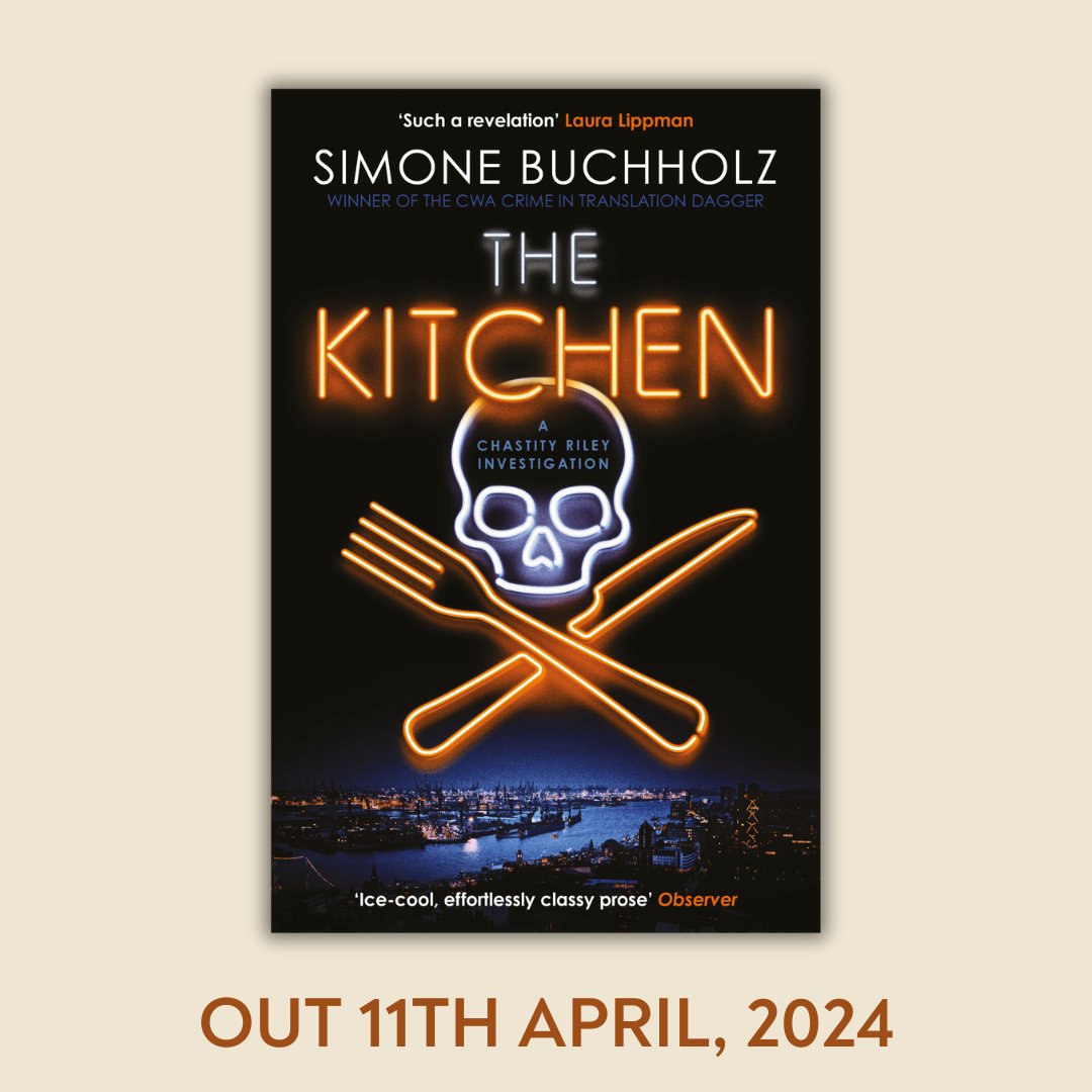 I loved #hotelcartagena by @SimoneBUCHHOLZ1 so I'm looking forward to reading her latest #chastityriley #thriller #thekitchen @OrendaBooks #coverreveal