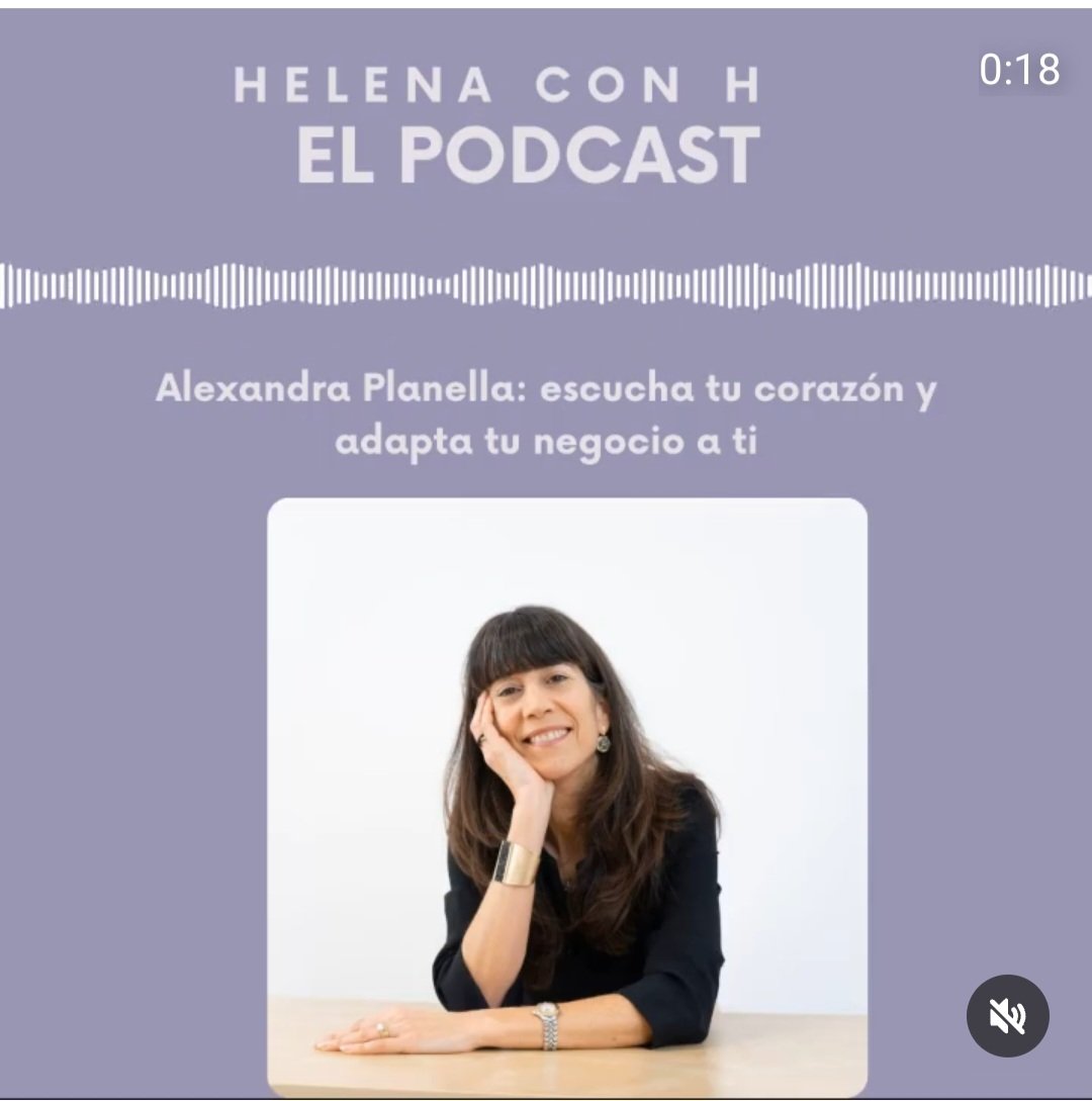 AlexandraAp's tweet image. Para esas personas empresarias que están dispuestas ¡a escucharse y a priorizarse 🩵!
Gracias Helena Álvarez por la oportunidad de compartir, aportar, vibrar, recordar y soñar 😘.
open.spotify.com/episode/2D5cPI…