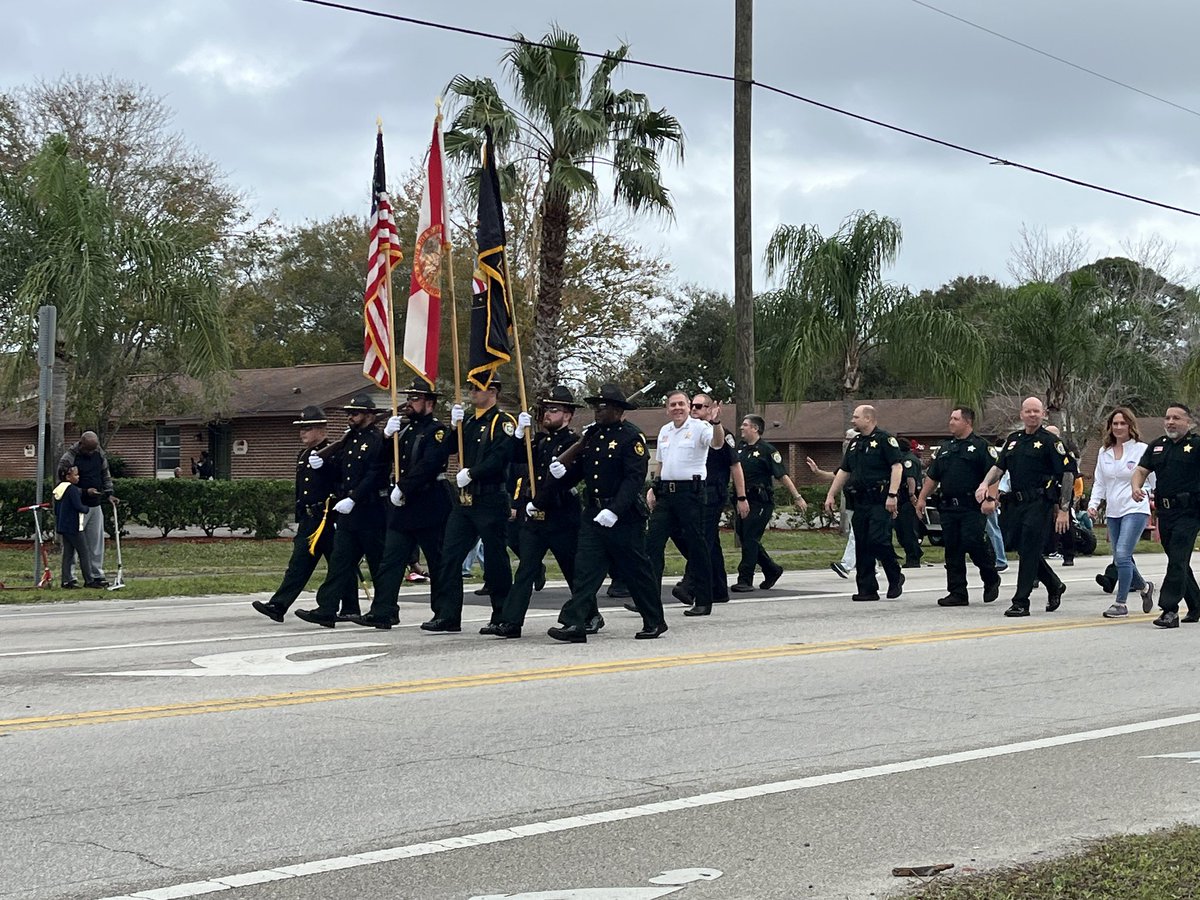 TCPalmAdamNeal's tweet photo. Celebrating the legacy of Dr. Martin Luther King Jr. at the MLK parade in Gifford. https://t.co/MRNIFVymTs