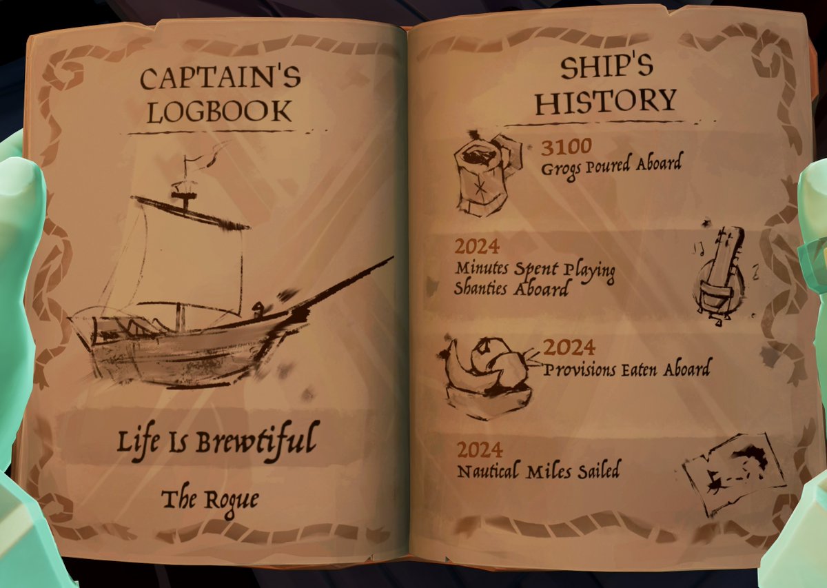 CaptMorganTSF's tweet photo. Ship 12/15: "Life Is Brewtiful"
The sea is the canvas for the brush of your hull. The sails hold the wind of life that propels the journey of your soul. You're at the helm painting the we go
Pictorial Tour📷:https://t.co/PwzszFWpWr
#SeaOfThieves #SoTCommunity #SoTShot #SoTFleet https://t.co/CZQGf035BH