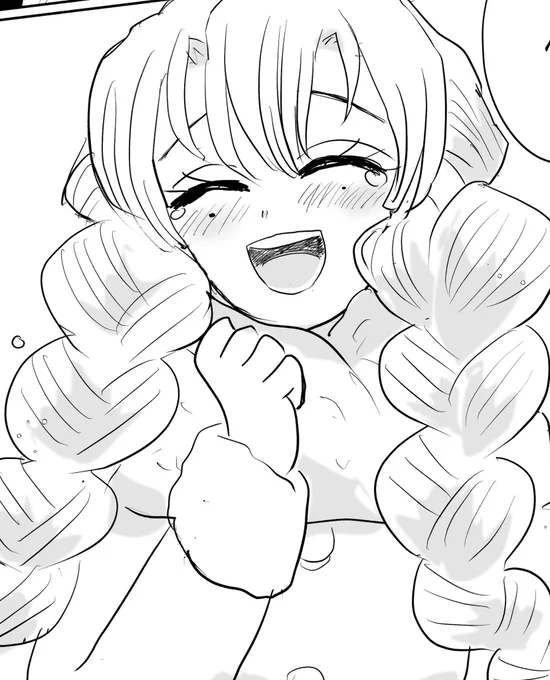 作業進捗
笑顔を可愛く描きたいんじゃー 
