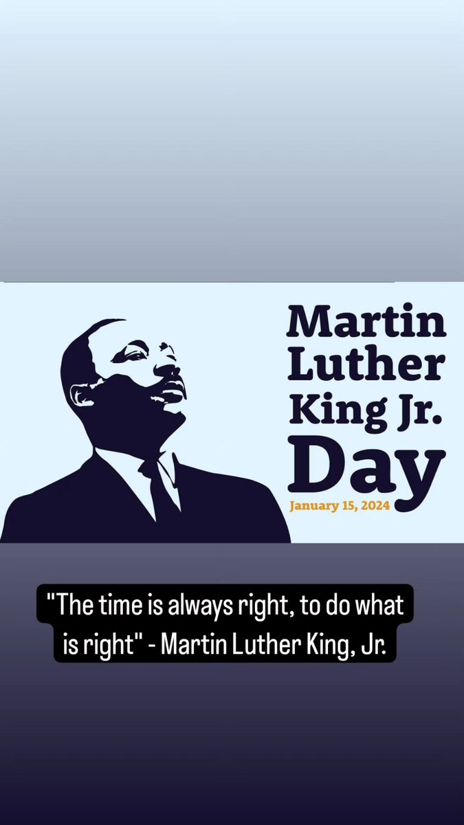 RMU_BAC's tweet photo. Happy Martin Luther King, Jr. Day good people! As we reflect on this very important day, let us appreciate and try our best to uphold the cause that Dr. King so tirelessly and passionately fought for all. "The time is always right, to do what is right". -Martin Luther King, Jr. https://t.co/7tbm1FcvMl