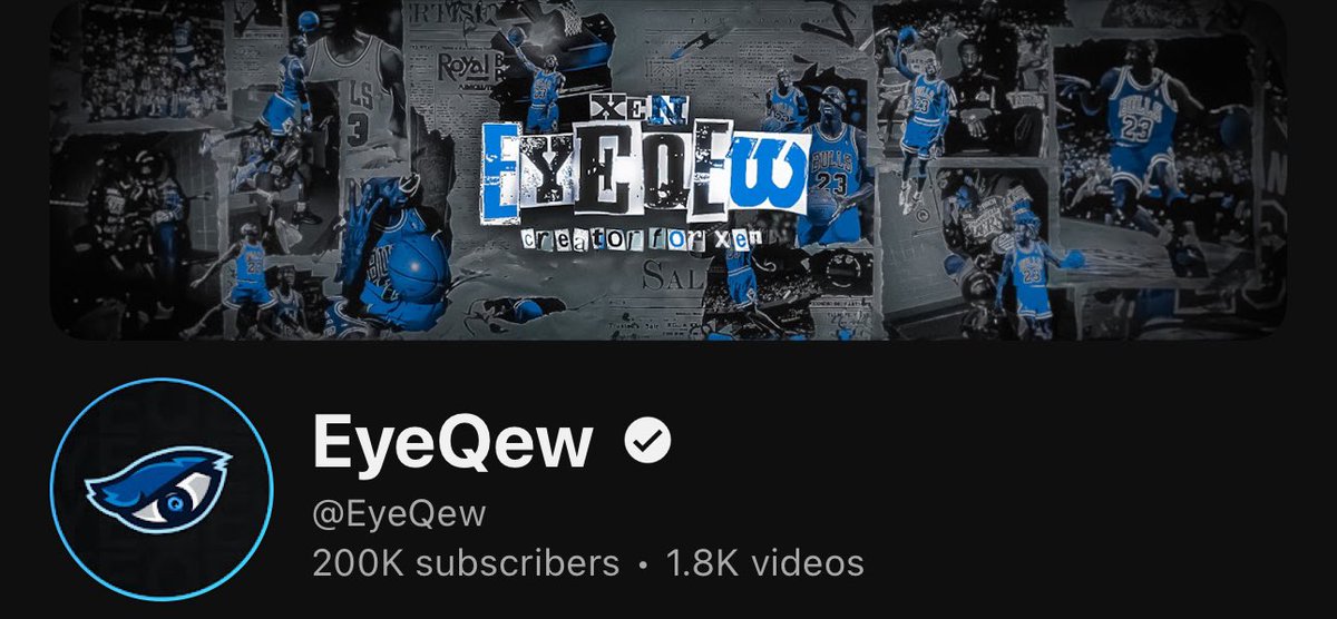 itsEyeQew's tweet image. 200k on YouTube ✅
200k on TikTok ✅

Absolutely insane, been super inconsistent recently.. but the love has still been unreal 🙏❤️ Genuinely Appreciate the love!

2024 📈📈📈