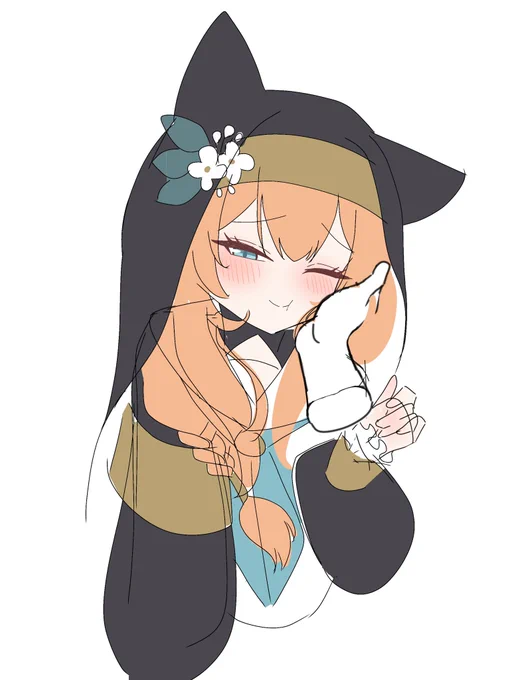 こういう顔の方がぽいかな 