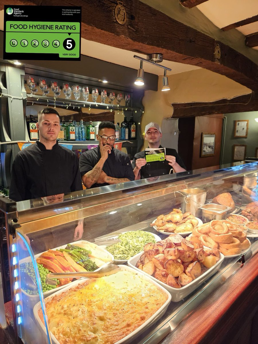jwbpbltd's tweet photo. Another 5⭐️ food hygiene rating from the team at The Hatchet, Bristol !
A massive well done to all involved
#tophygiene #strongkitchen #foodhygienerating #jwbpubs https://t.co/tFUgrkg7KM