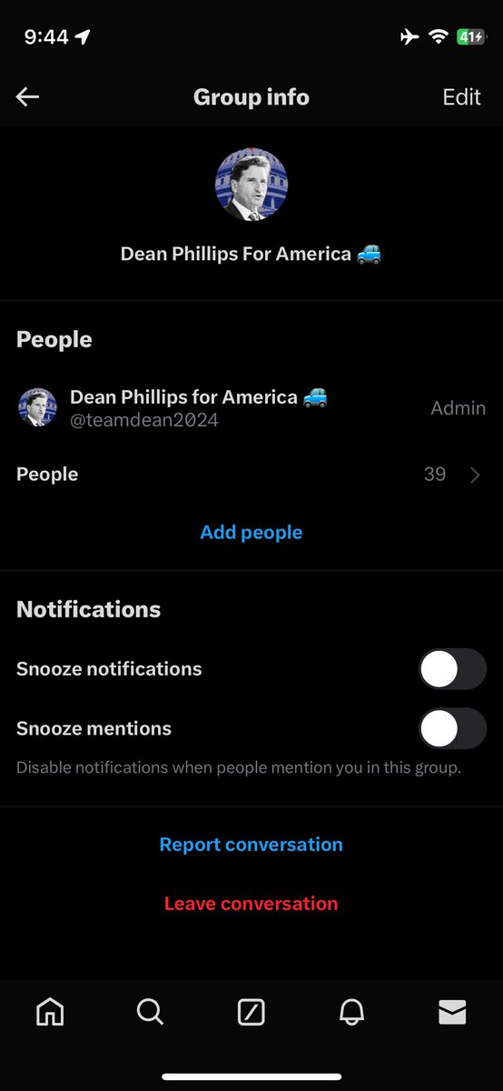 DropOutJoe2024's tweet photo. Almost 40 members strong 🚙
Like this tweet and make sure you are following to be added into our Dean Phillips group chat!
#DeanTeam #DeanPhillips2024 #TimeForDean #Dean24 https://t.co/VBodmyafgM
